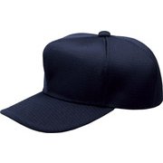 BH131N [野球 六方ダブルメッシュキャップ ネイビー S]