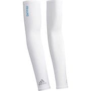 FKL51 [ランニング adizero アームカバー WHT/SLVメット M]