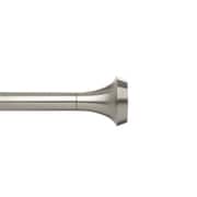 エラ カーテンロッド 2.5cm W91.4-182.6cm (ニッケル)