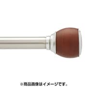 ガスリー カーテンロッド 2.54cm 182.6-365.7cm (ニッケル)