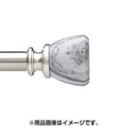 マーロウ カーテンロッド 2.54cm 91.4-182.6cm ニッケル