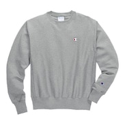 GF70 Y06145 1lC Oxford Grey S Life Men's Reverse Weave Crew [スウェットトレーナー メンズ S]