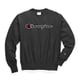 GF70 Y07470 BKC Black S Life Men's Reverse Weave Crew Chenille Script Logo [スウェットトレーナー メンズ S]