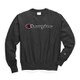 GF70 Y07470 BKC Black M Life Men's Reverse Weave Crew Chenille Script Logo [スウェットトレーナー メンズ M]
