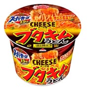 【限定品】スーパーカップ1.5倍 ブタキムチーズ味うどん 108g