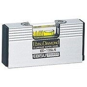 ED-10SLMN [エビス 磁石付スロープレベル 配管用水平器 シルバー]