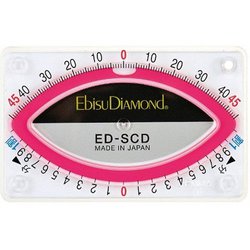 ED-SCDR [エビス スラントカードレベル 角度測定水平器 レッド]