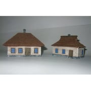 PH870 ウクライナ民家 塗装済完成品 [1/144 プラモデル]