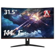 31.5型 VA フルHD 湾曲ゲーミングモニター応答速度1ms 144Hz FreeSyncテクノロジー対応 ブラック C32G1/11
