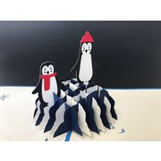 グリーティングカード ペンギン PQ206