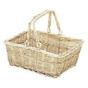 柳バスケット 買い物かご 29-21