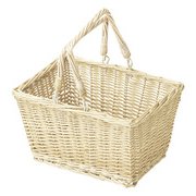 柳バスケット 買い物かご 29-27