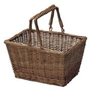 煮柳バスケット 買い物かご 29-27BR