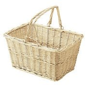 柳バスケット 買い物かご 29-28