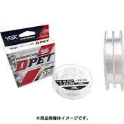 チェルム アンバーコード SG D-PETポリエステル 200m クリア 0.25号 1.4LB