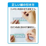 学校定規15cm ダイナソー ST126MT