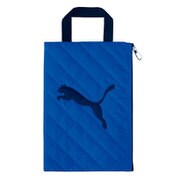 PUMA ファスナー付きシューズケース ブルー PM235BL