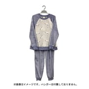 レディース フランネル ラグランパジャマ ユニコーン ライトグレー LR511062