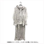 レディース フランネル ジップアップパーカー ユニコーン ライトグレー LR511093
