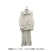 レディース フランネル ベーシックパジャマ リボン オフホワイト LR511222