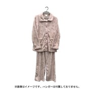 レディース フランネル ベーシックパジャマ リボン ピンク LR511239