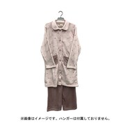 レディース フランネル 長めトップスパジャマ リボン ピンク LR511260