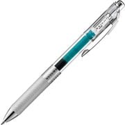 ゲルインキボールペン ENERGEL infree(エナージェル インフリー) 0.7mm ノック式 インク色:ターコイズブルー 本体色:クリア 砲弾チップ 速乾 BL77TL-S3