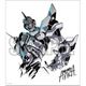 SSSS.GRIDMAN 雨宮哲監督描き下ろしキャンバスアート「RE：BIRTH」