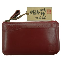 12 ワイン 匠の技山崎牛クリス皮小銭入れ