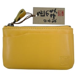 12 黄 匠の技山崎牛クリス皮小銭入れ