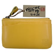 12 黄 匠の技山崎牛クリス皮小銭入れ