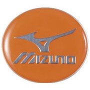 取替え式グリップエンドバッジ 6ZA200 52 オレンジ [軟式テニス ラケットアクセサリー グリップエンド]