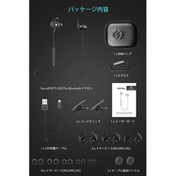 ヨドバシ Com Soundpeats サウンドピーツ Q30plus Black Soundpeats サウンドピーツ ワイヤレスイヤホン Q30plus ブラック 通販 全品無料配達