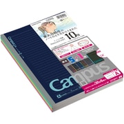 キャンパスノート ブラックカラー A罫 セミB5 ドット入り 30枚 限定モデル ノ-3CATN-L22X6