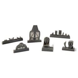 48CM4364 デファイアント用 コクピットセット [1/48 プラモデル]