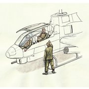 CMF72349 AH-1用 パイロット＆地上員 [1/72 プラモデル]