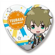 アイドルマスター SideM SideMini ハート缶バッジ グローリーモノクローム 柏木 翼 [キャラクターグッズ]