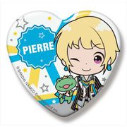 アイドルマスター SideM SideMini ハート缶バッジ グローリーモノクローム ピエール [キャラクターグッズ]