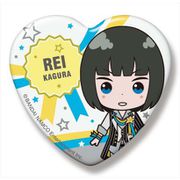 アイドルマスター SideM SideMini ハート缶バッジ グローリーモノクローム 神楽 麗 [キャラクターグッズ]