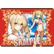 キャラクター万能ラバーマット Fate/EXTELLA LINK ネロ・クラウディウス 情熱のビキニVer. [トレーディングカード用品 約長辺520×短辺370×厚さ2mm]