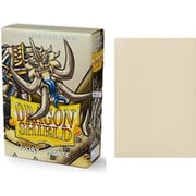 11117 ドラゴンシールドマット ジャパニーズ アイボリー 59×86mm用 60枚入り [トレーディングカード用品]