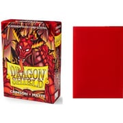 11121 ドラゴンシールドマット ジャパニーズ クリムゾン 59×86mm用 60枚入り [トレーディングカード用品]