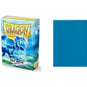 11219 ドラゴンシールドマット スタンダード スカイブルー 63×88mm用 60枚入り [トレーディングカード用品]