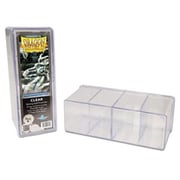 20301 ドラゴンシールド 4コンパートメントボックス クリア [トレーディングカード用品]