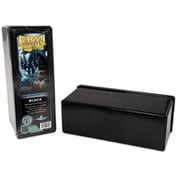 20302 ドラゴンシールド 4コンパートメントボックス ブラック [トレーディングカード用品]