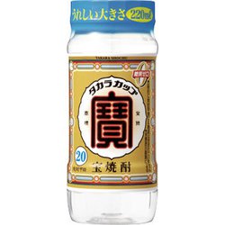 宝酒造 宝焼酎「タカラカップ」 20度 220ml [焼酎]