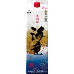 濱田酒造 海童 黒麹造り 芋 25度 1800ml [焼酎]
