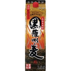 若松 薩州 麦 パック 25度 1800ml [焼酎]
