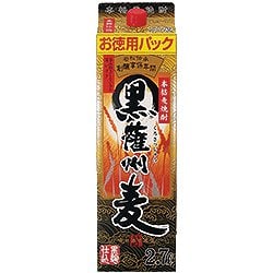 若松 薩州 麦 パック 25度 2700ml [焼酎]