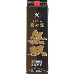 さつま無双黒パック 25度 1800ml [焼酎]